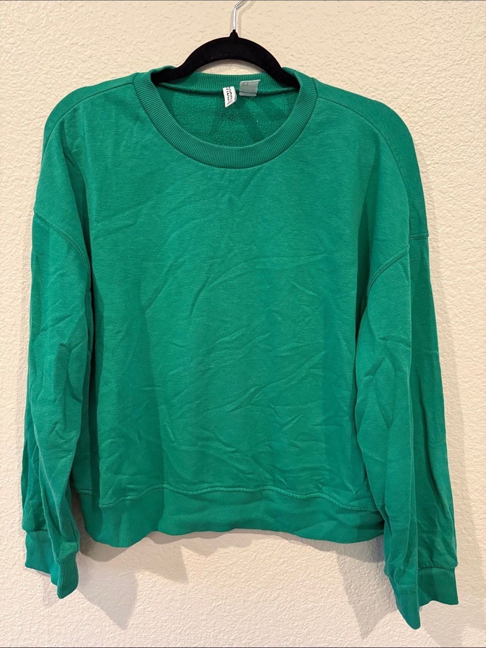 Divided by H&M Green Crewneck Sweatshirt